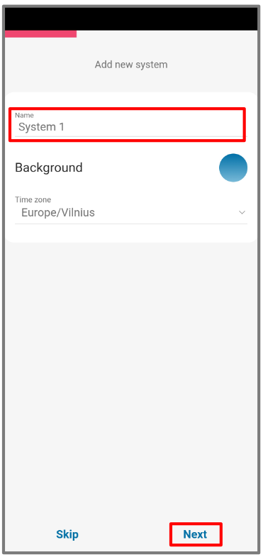 Pridėti naują sistemą